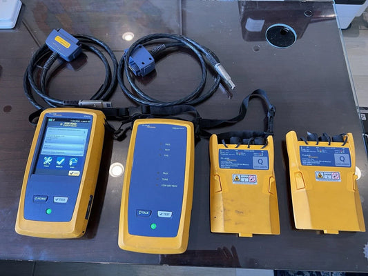 Fluke Networks DSX-8000 Versiv2 DSX Cable Analyzer Cat6a Cat8 Versiv wfiber mod