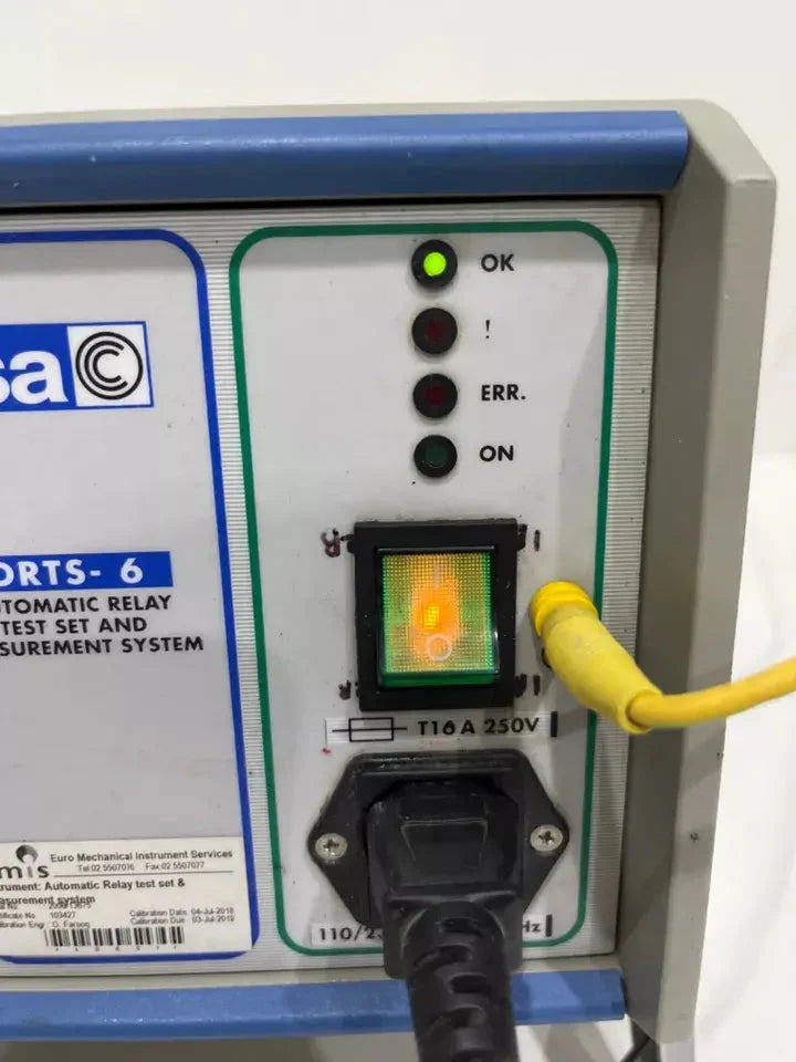 ISA DRTS-6 Automatic Relay Test Set And Measurement system