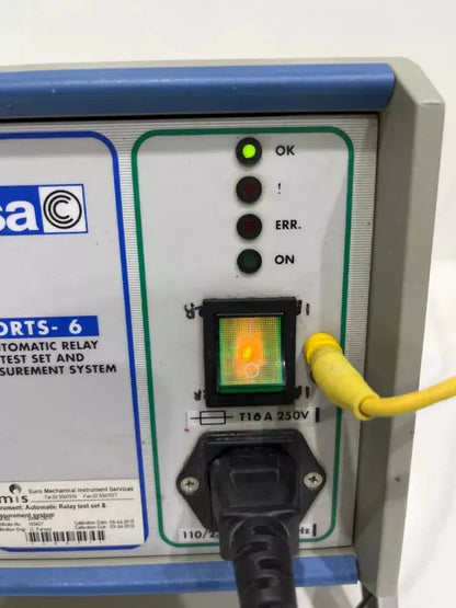 ISA DRTS-6 Automatic Relay Test Set And Measurement system